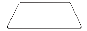 Trapezoid - Rounded Corner