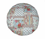 Spring Rose 34" Circle Pet Bed dog pillow