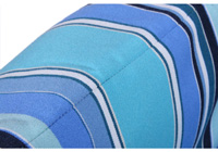 Throw pillow edging